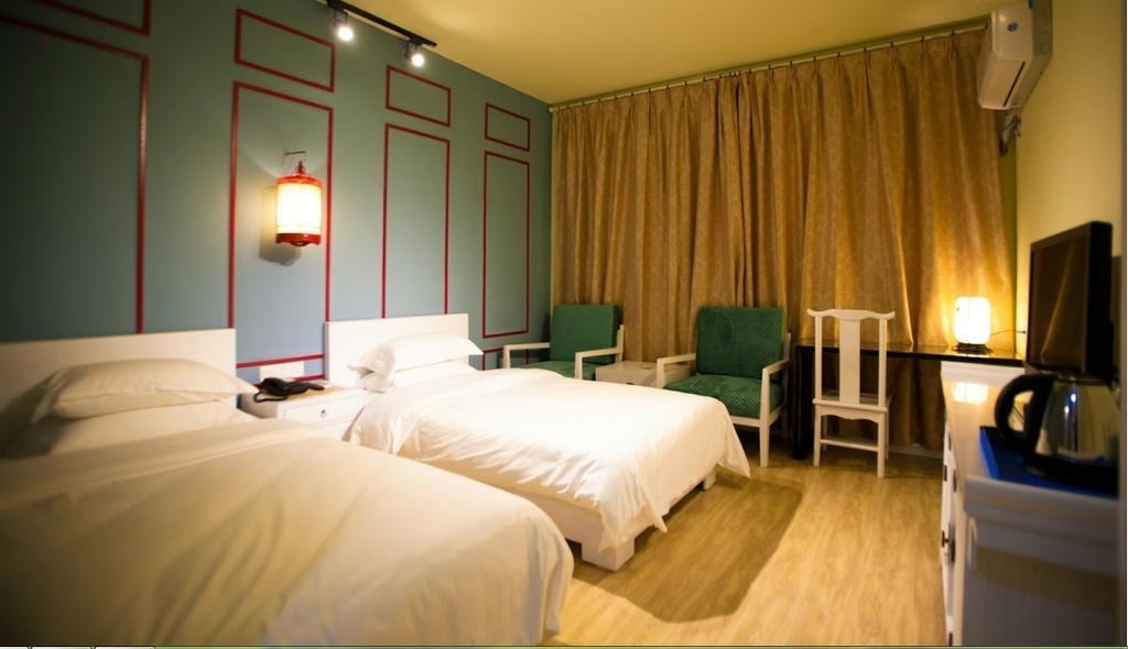 Huangshan Yu Mo Xuan Fashion Hotel Rum bild